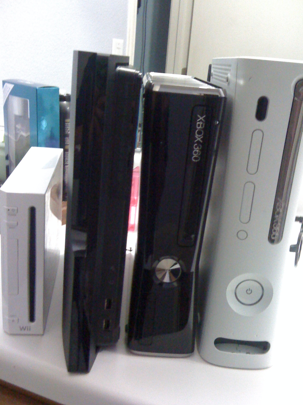 Comparative Xbox 360 fat vs Xbox 360 Slim