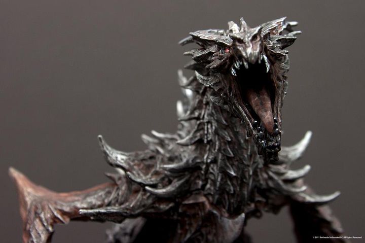Skyrim: Get Up Close with the Collector’s Edition Dragon