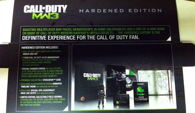 Modern Warfare 3 Hardned Edition Detailed