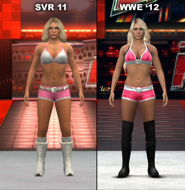 Smackdown vs. Raw 2011 And WWE ’12 Character Model Changes