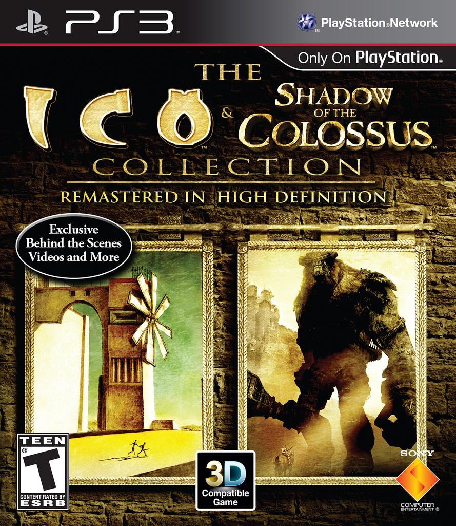 Check out Final Box Art of ICO & Shadow of Colossus Collection