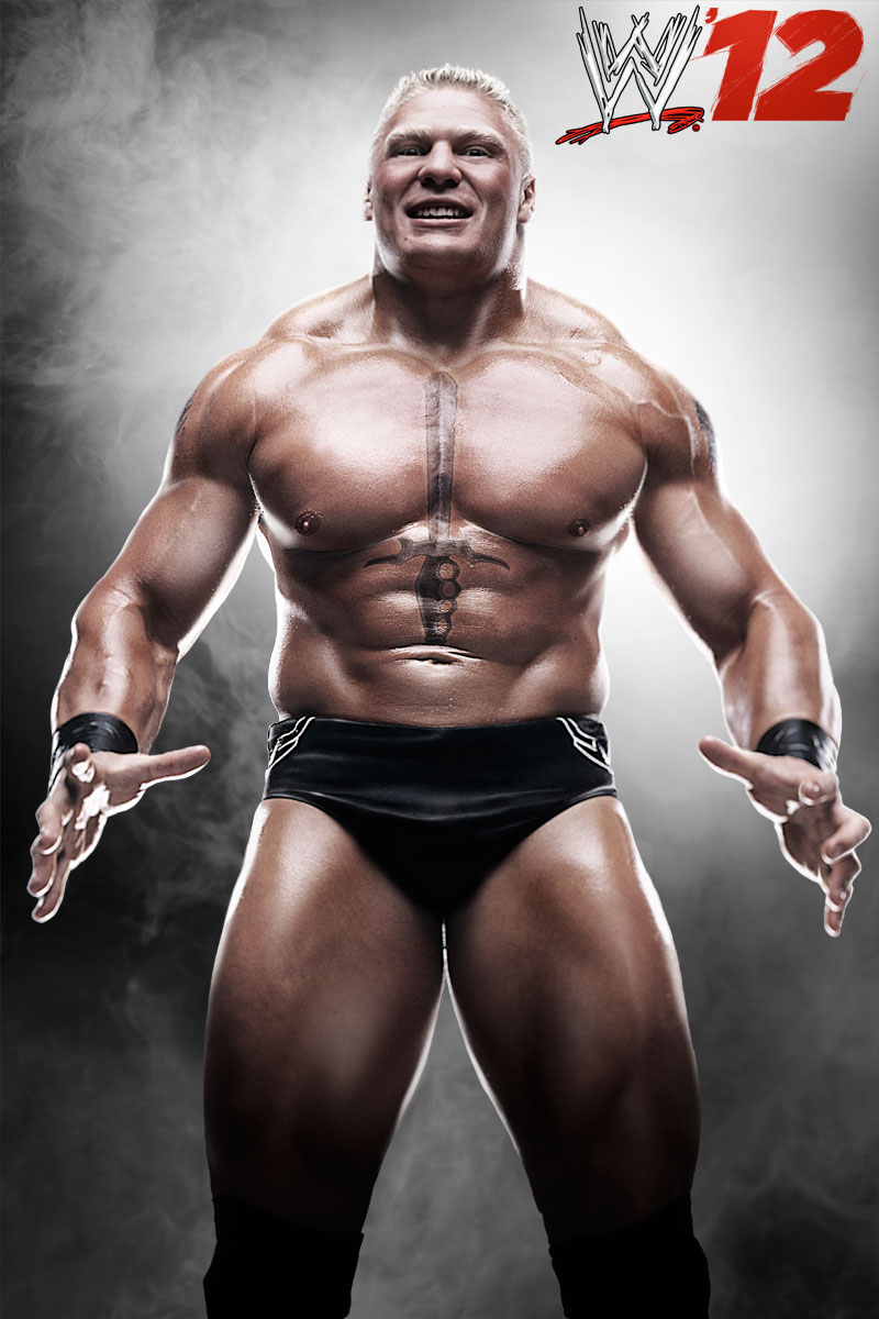WWE ’12 Brock Lesnar Gameplay Screenshots