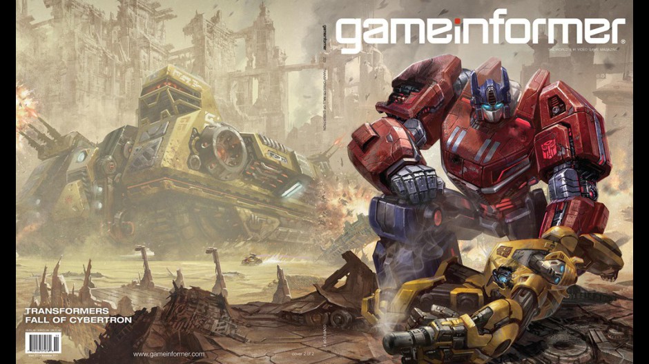 Transformers: Fall of Cybertron Getting Game Informer Reveal