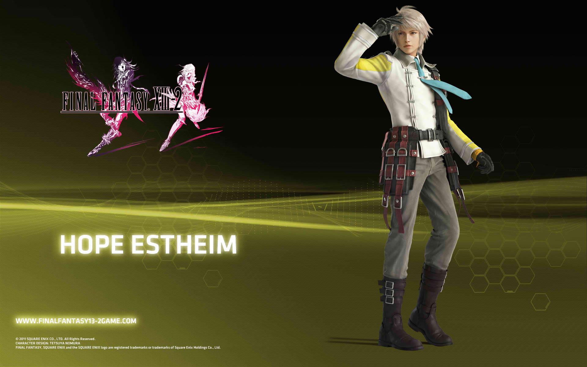 Two Final Fantasy XIII-2 Wallpapers For Your Enjoyment