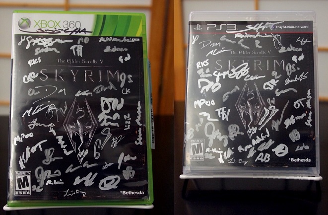 Skyrim Giveaway – Win a Developer Signed Copy