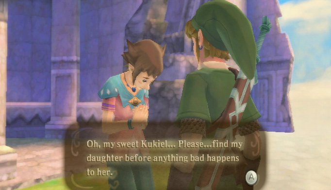 Skyward Sword – Side Quest: Lost Child