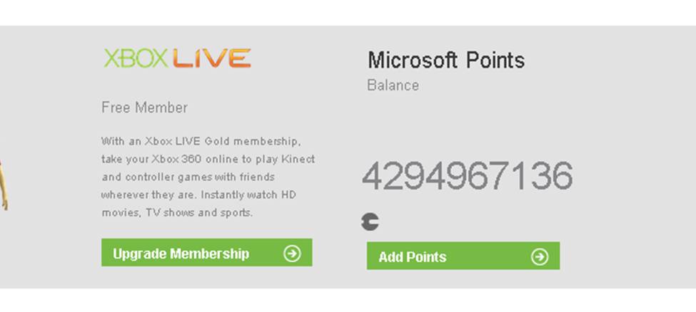 Xbox Live Rewards Member Gains Over 4 Billion Points