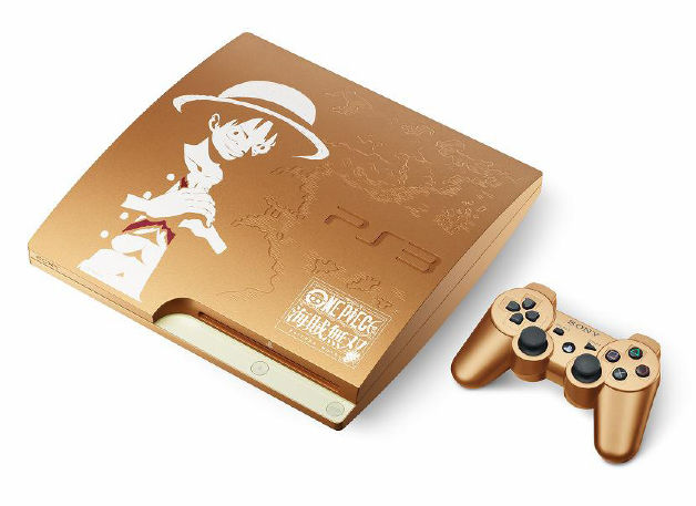 Japan Gets Limited Edition Gold One Piece Themed PS3