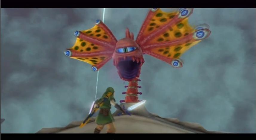 Skyward Sword – Great Spirit of the Skies Levias/Ocular Parasite Bilocyte Boss Guide