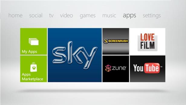 Confirmed Apps for the New Xbox 360 Dashboard