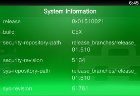 Hidden PlayStation Vita System Information Feature