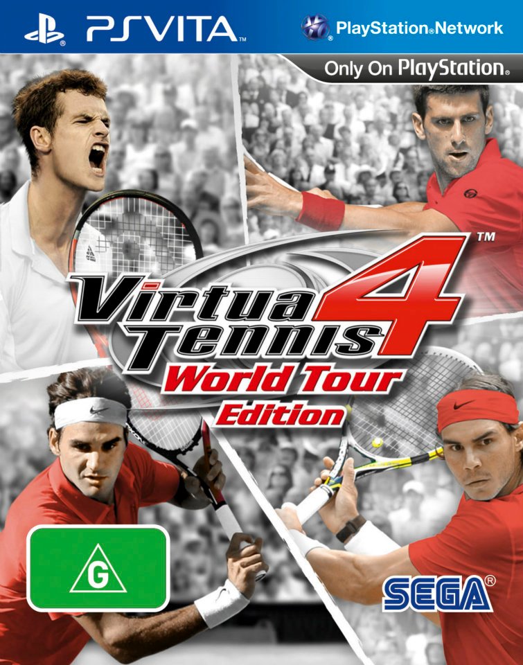 Virtua Tennis 4 PS Vita Box-Art Revealed