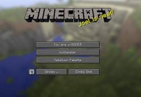 Racial Slur Found in Minecraft Menu