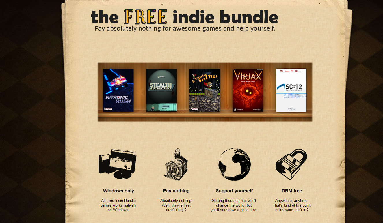 Get Indie Titles For Nothing With The Free Indie Bundle