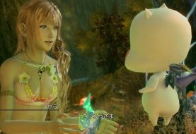Screenshots For Final Fantasy XIII-2 DLC; Serah's Pink Bikini And Noel's Knight Costume