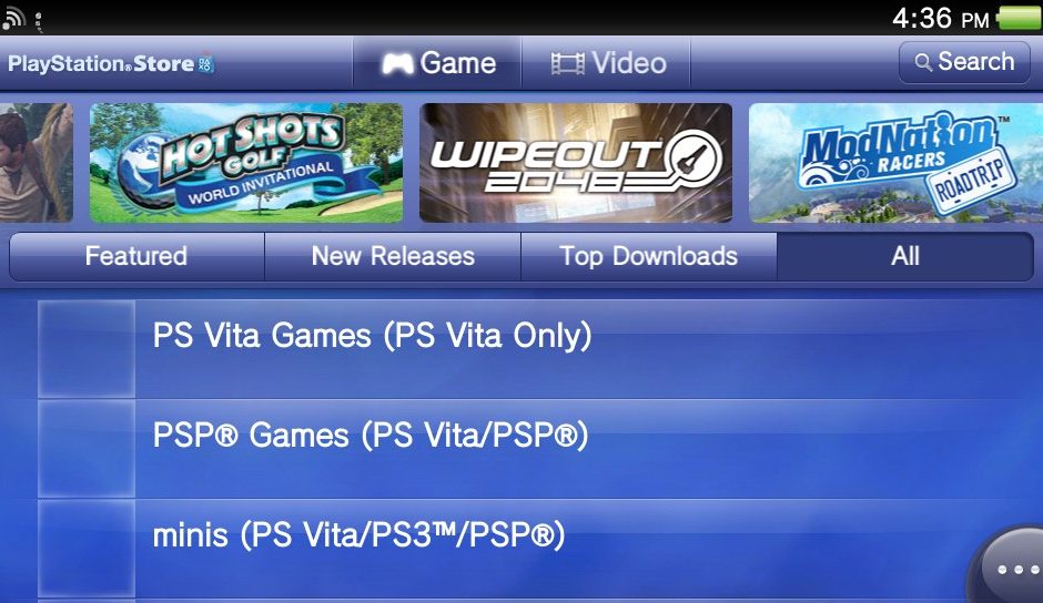 US PlayStation Vita Store is Up and Running