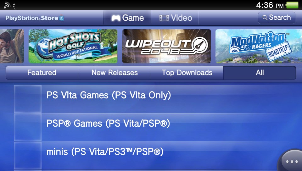 US PlayStation Vita Store is Up and Running