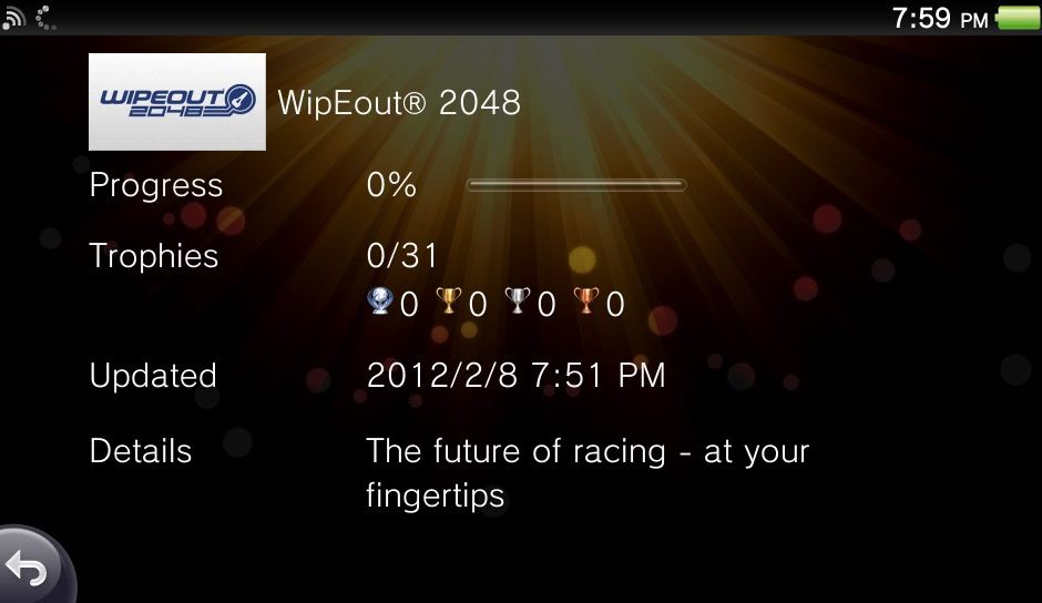Wipeout 2048 Trophy List Unveiled