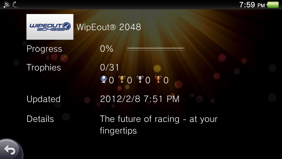 Wipeout 2048 Trophy List Unveiled