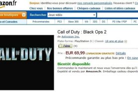 Call of Duty Black Ops 2 Listed on Amazon France