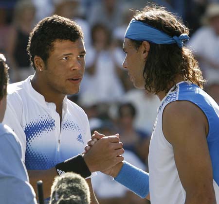 Tsonga vs. Nadal In Grand Slam Tennis 2