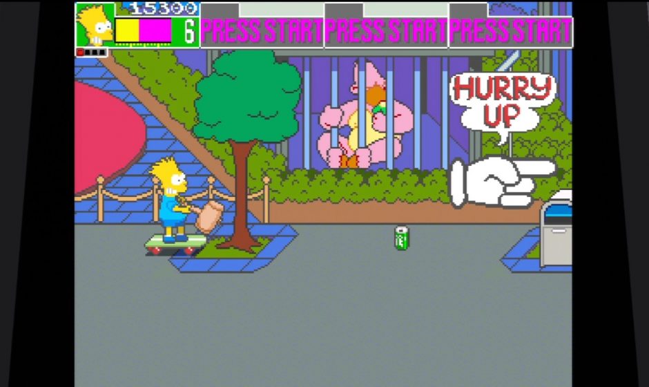 The Simpsons Arcade Game First Five Minutes