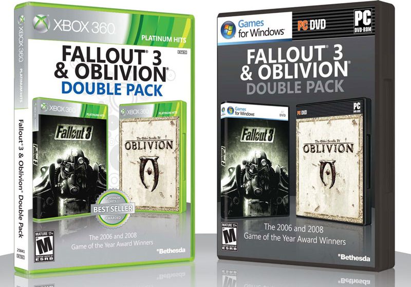 Fallout 3 & Oblivion Double Pack Coming this April