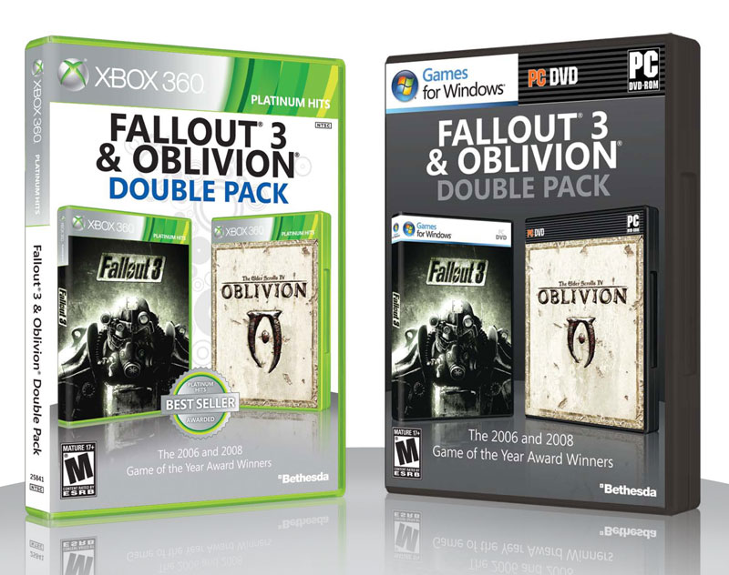 Fallout 3 & Oblivion Double Pack Coming this April