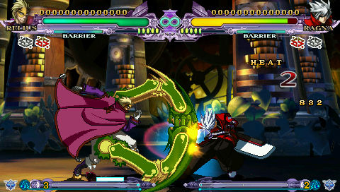 New BlazBlue Continuum Shift Extend PSP Screenshots