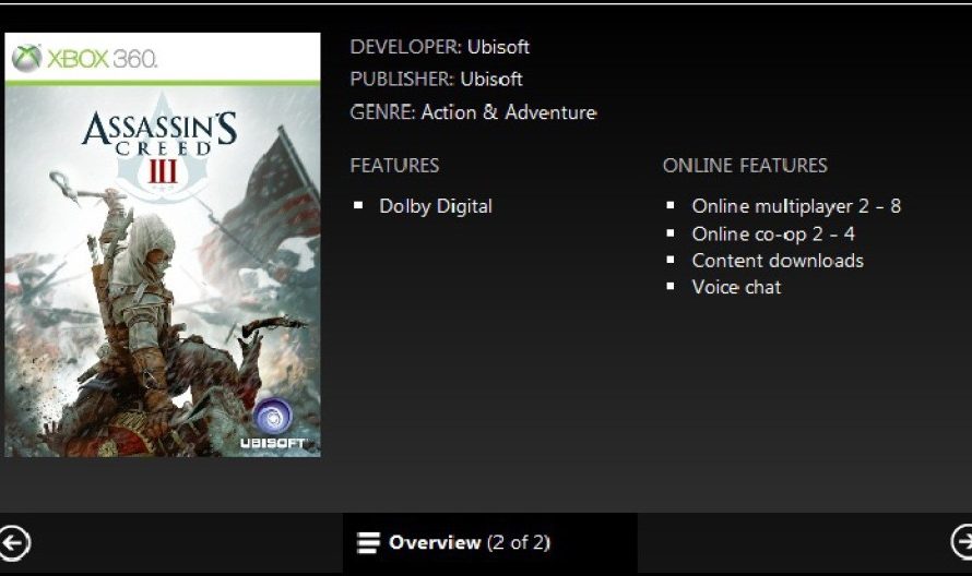 Assassin’s Creed III Includes Cooperative Play