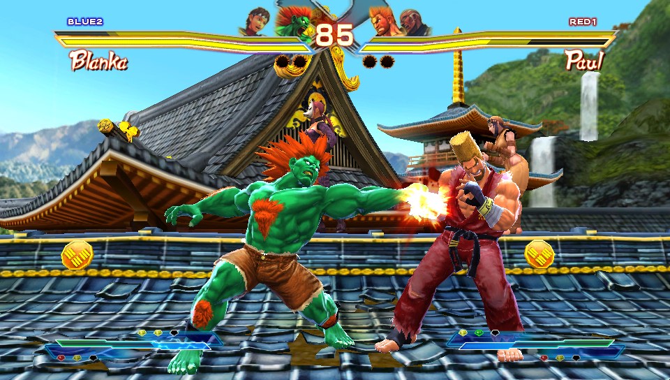 Street Fighter X Tekken PS Vita Screenshots Punching In