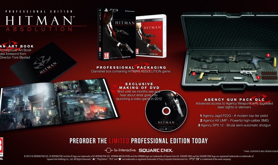 Square Enix Announces Hitman Absolution Professional Edition