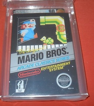 Sealed Mario Bros. Game Listed on Ebay