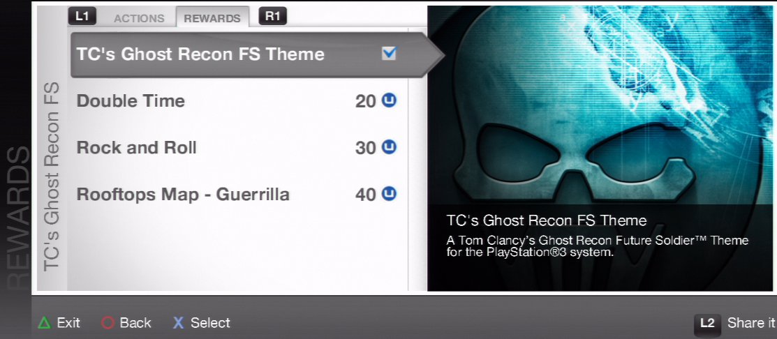 Ghost Recon: Future Soldier Uplay Rewards Unveiled