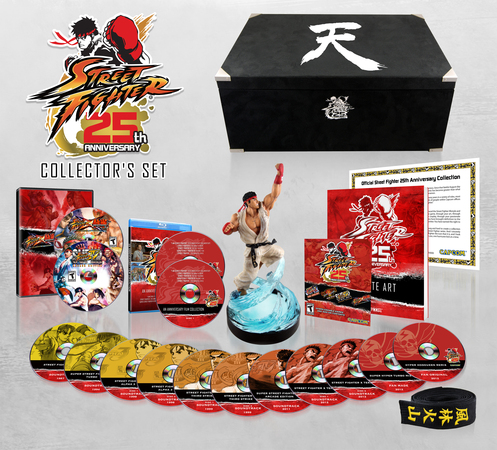 Street Fighter 25th Anniversary Collector’s Set Announced