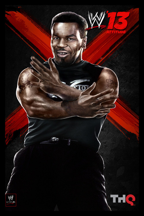 Mike Tyson In Wii WWE ’13 On The Disc
