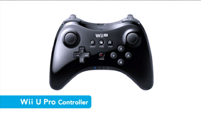 E3 2012: Nintendo Unveils Wii-U Pro Controller