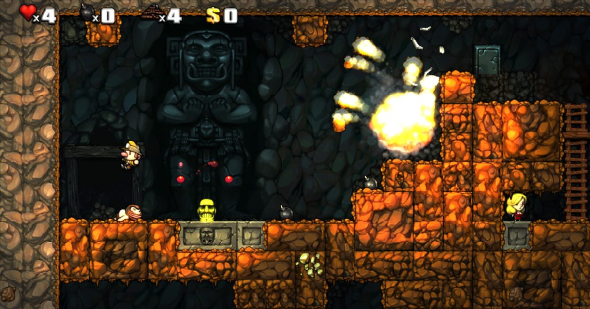 Spelunky First Five Minutes