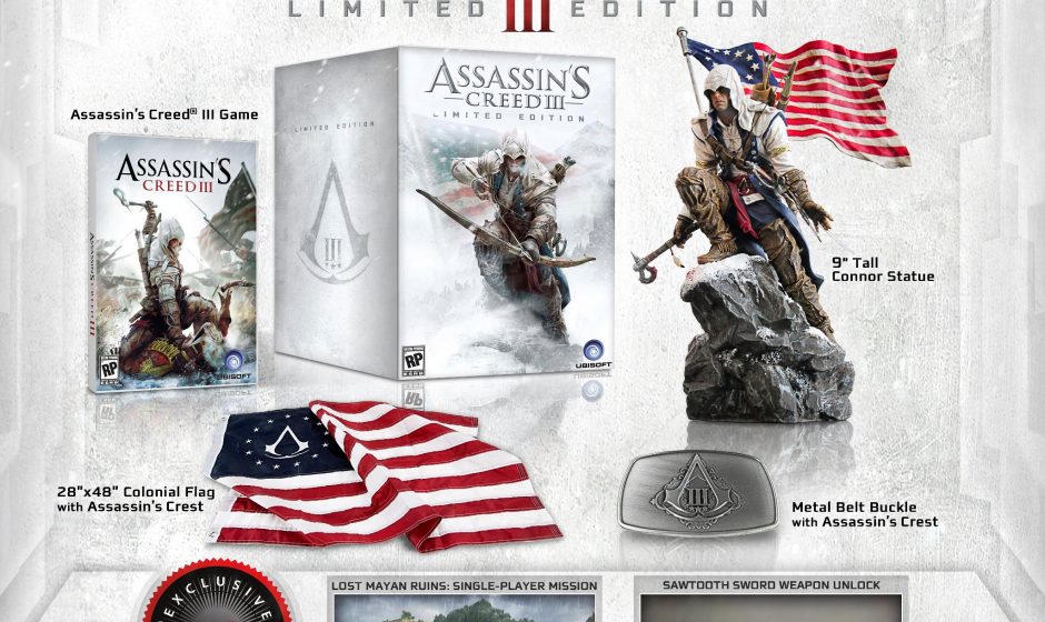 Assassin’s Creed III Limited Edition Announced