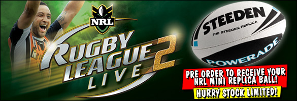 Rugby League Live 2 Pre-Order Incentive Revealed