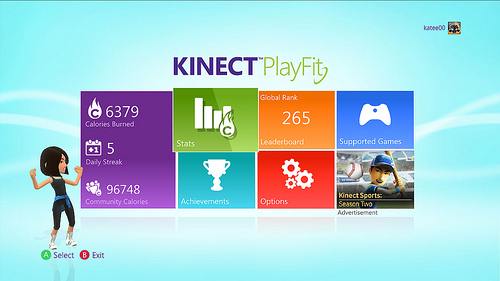 Kinect PlayFit Dashboard Now Out on Xbox Live