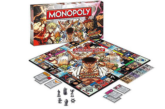 Monopoly: Street Fighter Collector’s Edition Now Available
