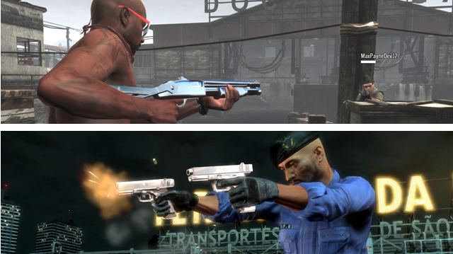 Rockstar Adds 'Chrome' Tint to Max Payne 3 Weapons