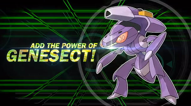 Get Genesect on Pokemon Black & White Version 2