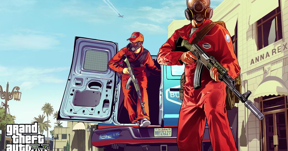 First Official Artwork for Grand Theft Auto V Released