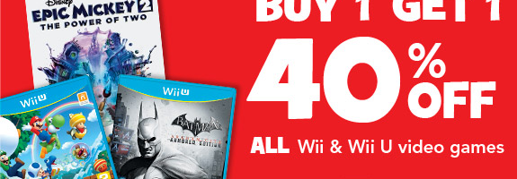 Toys”R”Us Offering Early WiiU Adopters Discounted Titles