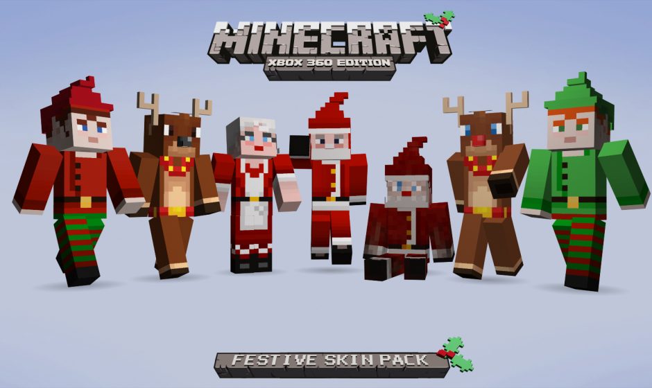 Festive Skins Come To Minecraft Xbox 360 Edition