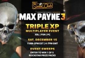 Max Payne 3 getting a triple XP multiplayer event starting tomorrow