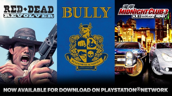 Three More Rockstar Games Now Available On The PSN
