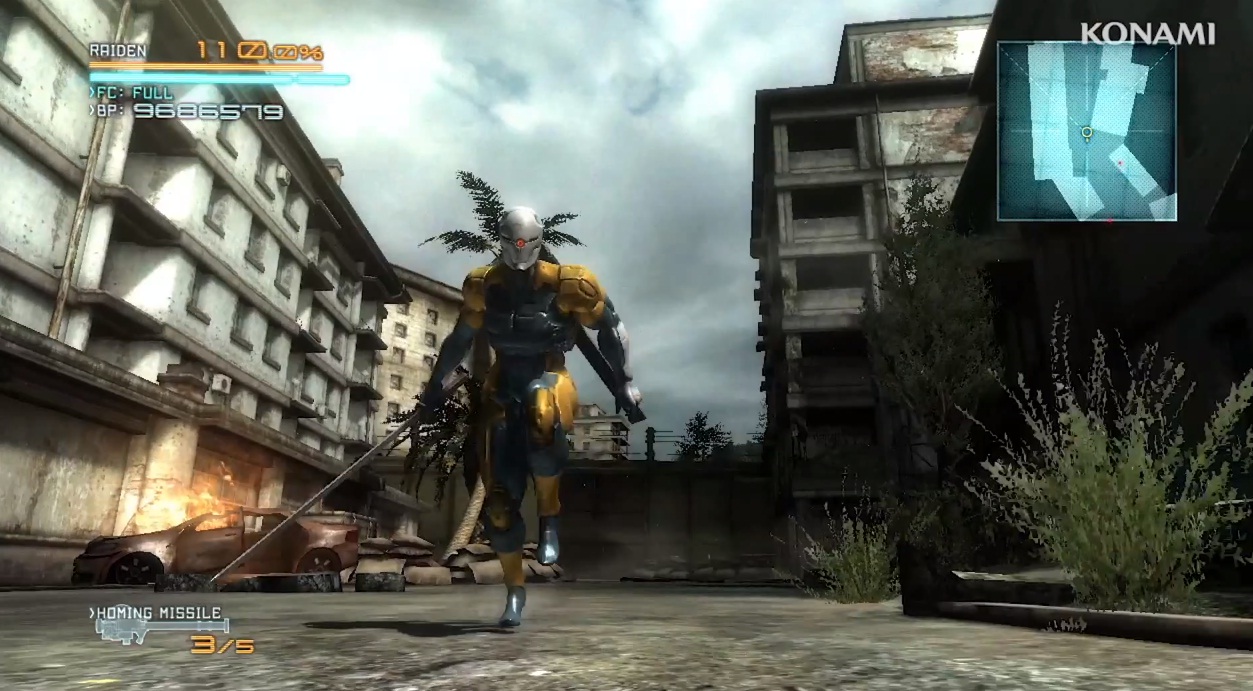Kojima Wanted Gray Fox As Main Star In Metal Gear Rising